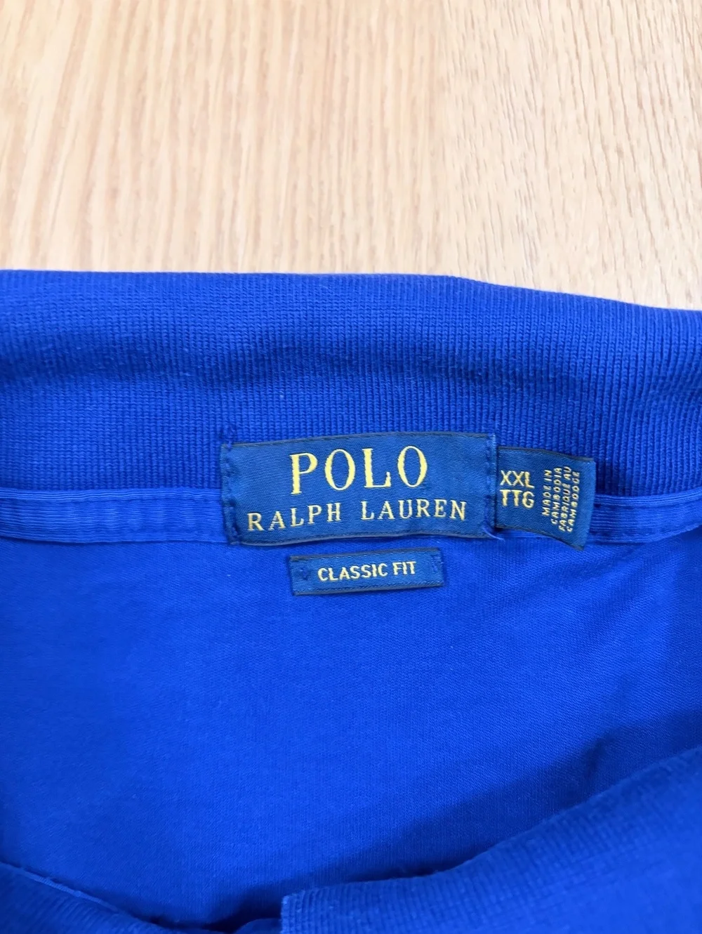 Polo Ralph Lauren Classic Fit Polo Shirt Blue XXL Short Sleeve